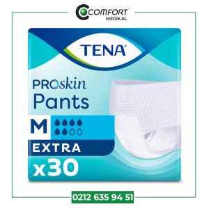 TENA EMİCİ KÜLOT EXTRA (6 DAMLA) HASTA BEZİ M BEDEN 30 LU