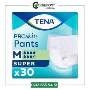 TENA EMİCİ KÜLOT SUPER (7 DAMLA) HASTA BEZİ M BEDEN 30 LU